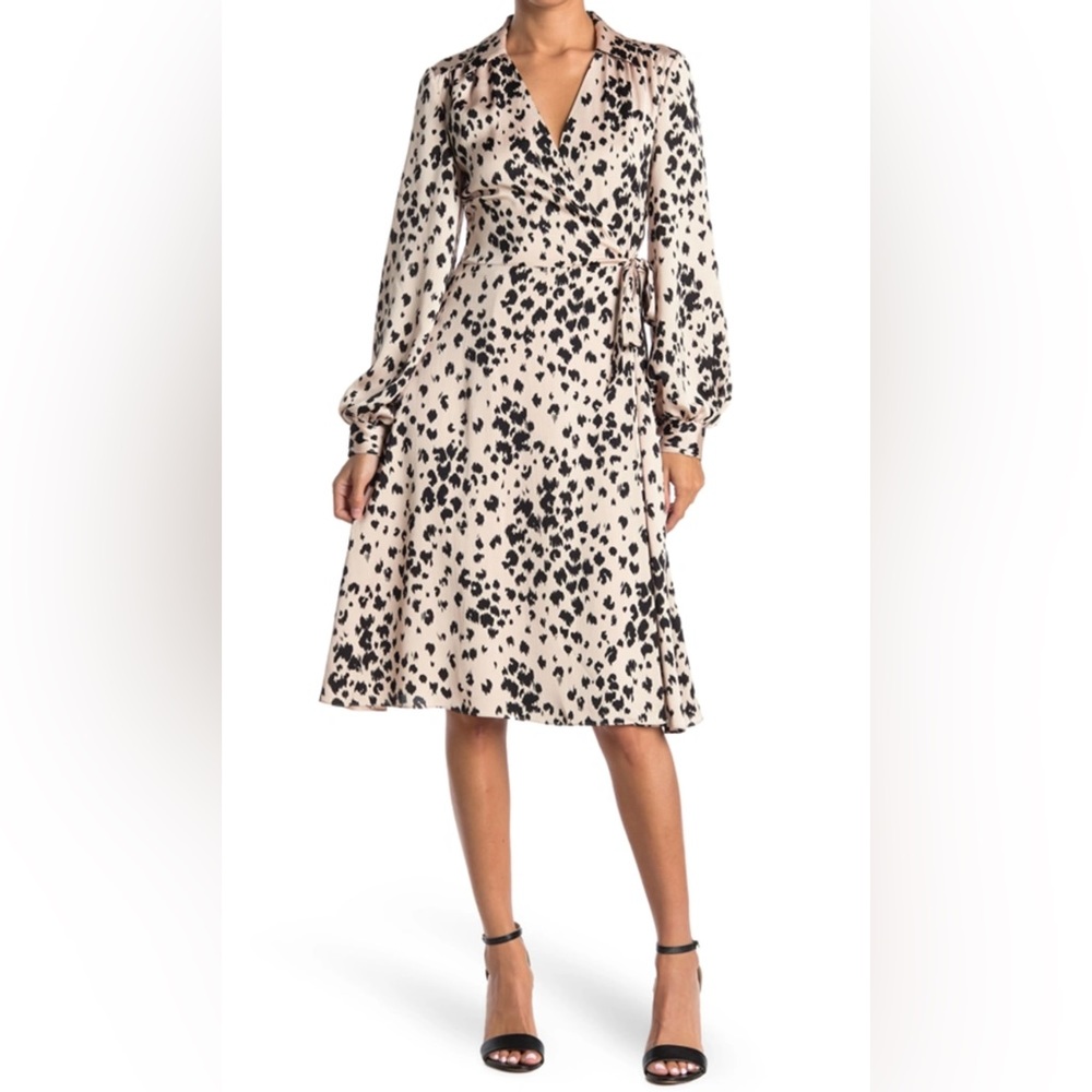 NWOT. Trina Turk Wrap Confidential Dress.